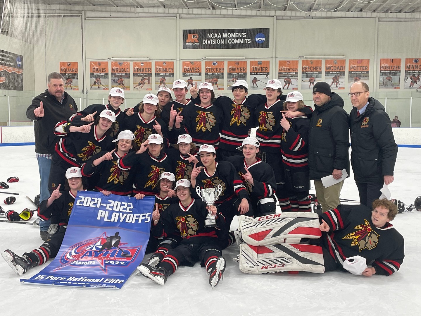 U15 CT Chiefs win AYHL Playoffs Connecticut Chiefs Hockey