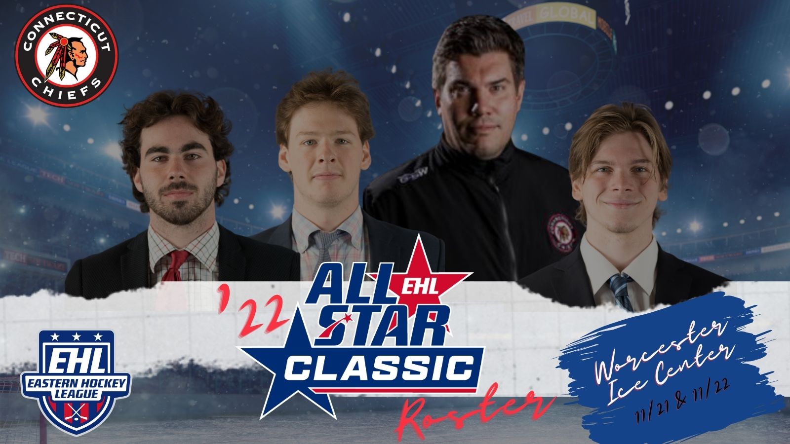 EHL All Star Classic CT Chief Players