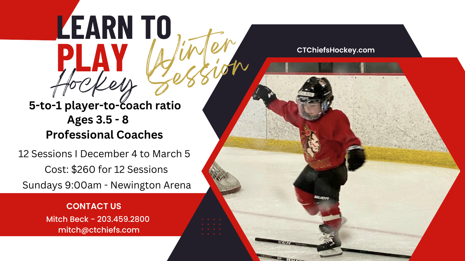 Learn To Play Hockey Winter Session