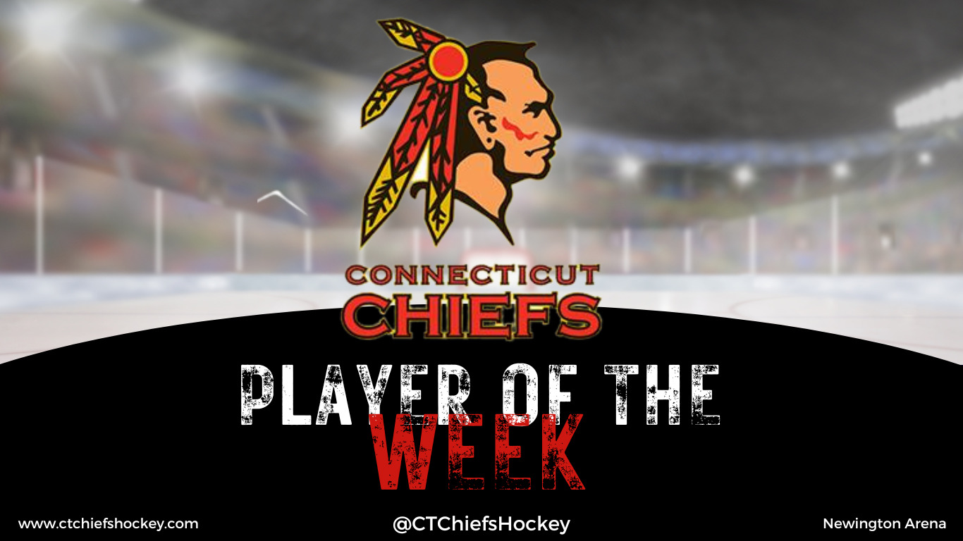 Player of the Week - Connecticut Chiefs Hockey